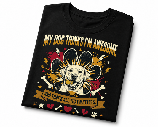 My Dog Thinks I Am Awesome